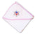 Baby Hooded Towel Puerto Rico Flag Sol Taino A Embroidery Kids Bath Robe Cotton - Cute Rascals