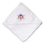 Baby Hooded Towel Puerto Rico Flag Sol Taino A Embroidery Kids Bath Robe Cotton - Cute Rascals