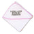 Baby Hooded Towel I Still Live with My Parents Embroidery Kids Bath Robe Cotton - Cute Rascals