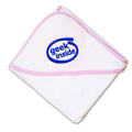 Baby Hooded Towel Geek Inside Embroidery Kids Bath Robe Cotton