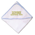 Baby Hooded Towel Zombie Response Team #1 Embroidery Kids Bath Robe Cotton
