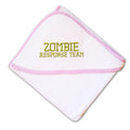 Baby Hooded Towel Zombie Response Team #1 Embroidery Kids Bath Robe Cotton