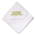 Baby Hooded Towel Zombie Response Team #1 Embroidery Kids Bath Robe Cotton