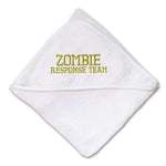 Baby Hooded Towel Zombie Response Team #1 Embroidery Kids Bath Robe Cotton - Cute Rascals