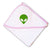 Baby Hooded Towel Alien A Embroidery Kids Bath Robe Cotton - Cute Rascals