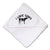 Baby Hooded Towel I Love Cows Embroidery Kids Bath Robe Cotton - Cute Rascals