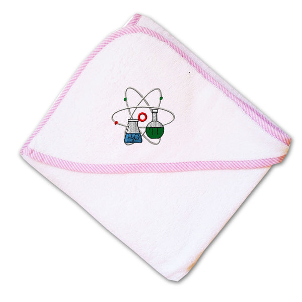 Baby Hooded Towel Science Model Scientist Embroidery Kids Bath Robe Cotton - Cute Rascals