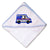 Baby Hooded Towel U.S. Mail Truck post Embroidery Kids Bath Robe Cotton - Cute Rascals