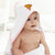 Baby Hooded Towel Hawk Head Embroidery Kids Bath Robe Cotton - Cute Rascals