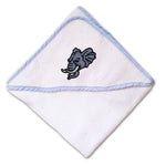 Baby Hooded Towel Elephant Sports Mascots Embroidery Kids Bath Robe Cotton - Cute Rascals