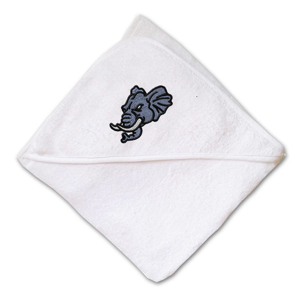 Baby Hooded Towel Elephant Sports Mascots Embroidery Kids Bath Robe Cotton - Cute Rascals