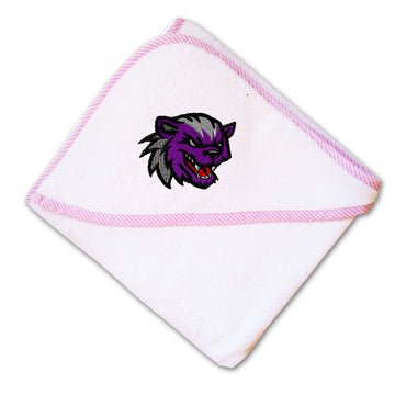 Baby Hooded Towel Animal Bird Eagle Mascot Embroidery Kids Bath Robe Cotton