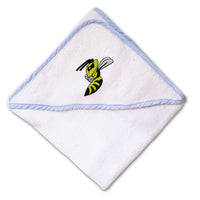 Baby Hooded Towel Insect Hornet Mascot Embroidery Kids Bath Robe Cotton - Cute Rascals