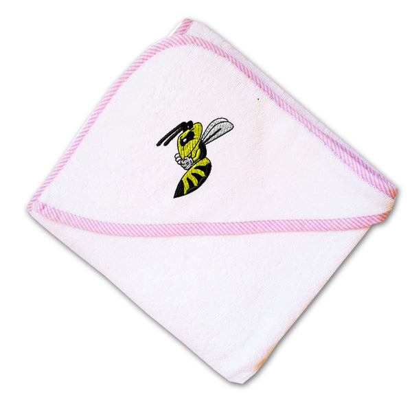 Baby Hooded Towel Insect Hornet Mascot Embroidery Kids Bath Robe Cotton - Cute Rascals