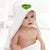 Baby Hooded Towel Animal Reptile Mascot Gators Embroidery Kids Bath Robe Cotton - Cute Rascals
