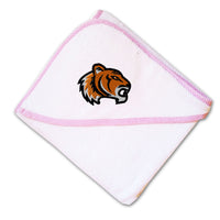 Baby Hooded Towel Animal Tigers Mascot Embroidery Kids Bath Robe Cotton - Cute Rascals