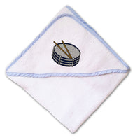 Baby Hooded Towel Snare Drum Embroidery Kids Bath Robe Cotton - Cute Rascals