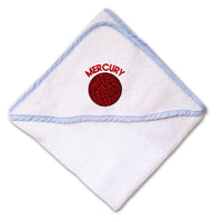 Baby Hooded Towel Mercury Embroidery Kids Bath Robe Cotton - Cute Rascals