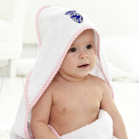 Baby Hooded Towel Venus Embroidery Kids Bath Robe Cotton - Cute Rascals