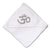 Baby Hooded Towel Religion Hinduism Symbol Embroidery Kids Bath Robe Cotton - Cute Rascals