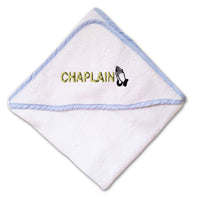 Baby Hooded Towel Chaplain Pray Embroidery Kids Bath Robe Cotton - Cute Rascals