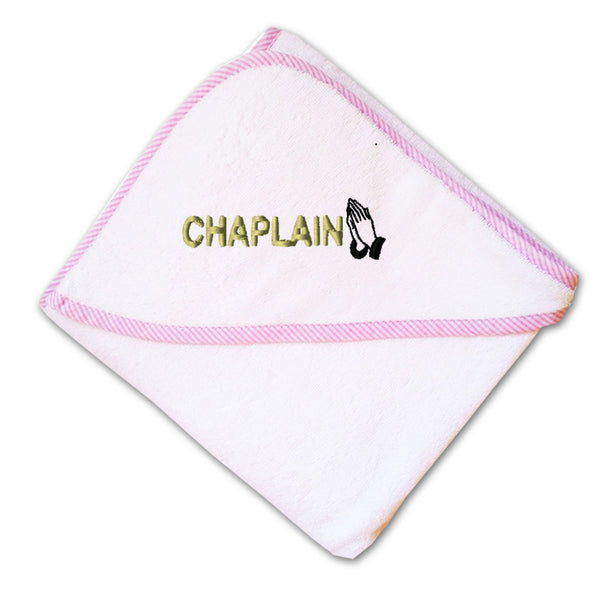 Baby Hooded Towel Chaplain Pray Embroidery Kids Bath Robe Cotton - Cute Rascals