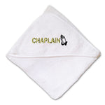 Baby Hooded Towel Chaplain Pray Embroidery Kids Bath Robe Cotton - Cute Rascals