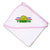 Baby Hooded Towel Tennis Logo Embroidery Kids Bath Robe Cotton - Cute Rascals