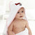 Baby Hooded Towel Hockey Embroidery Kids Bath Robe Cotton - Cute Rascals