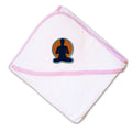Baby Hooded Towel Sport Yoga Meditation Pose Embroidery Kids Bath Robe Cotton