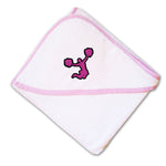 Baby Hooded Towel Sport Cheerleader Jump C Embroidery Kids Bath Robe Cotton - Cute Rascals