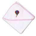 Baby Hooded Towel Balloon Embroidery Kids Bath Robe Cotton