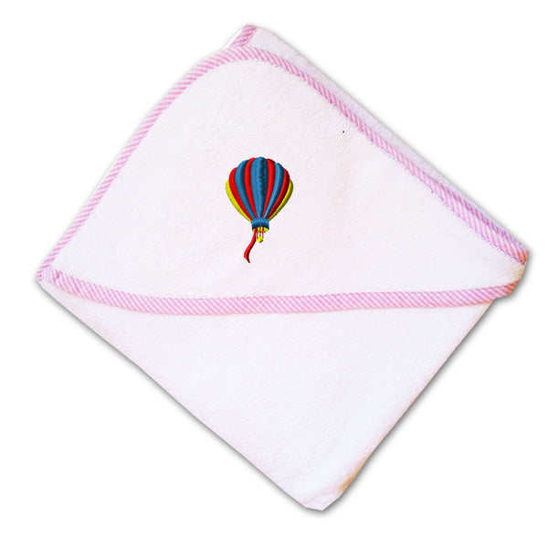 Baby Hooded Towel Balloon Embroidery Kids Bath Robe Cotton - Cute Rascals