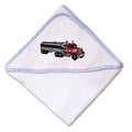 Baby Hooded Towel Tanker Embroidery Kids Bath Robe Cotton