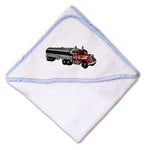 Baby Hooded Towel Tanker Embroidery Kids Bath Robe Cotton - Cute Rascals