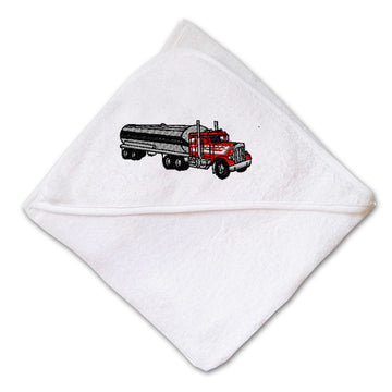 Baby Hooded Towel Tanker Embroidery Kids Bath Robe Cotton