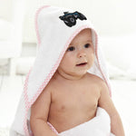 Baby Hooded Towel Atv Embroidery Kids Bath Robe Cotton - Cute Rascals
